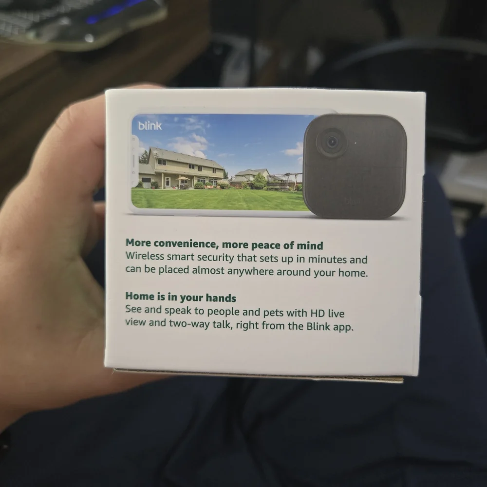 Amazon Blink Outdoor 4 XR Camera Set - Black and White